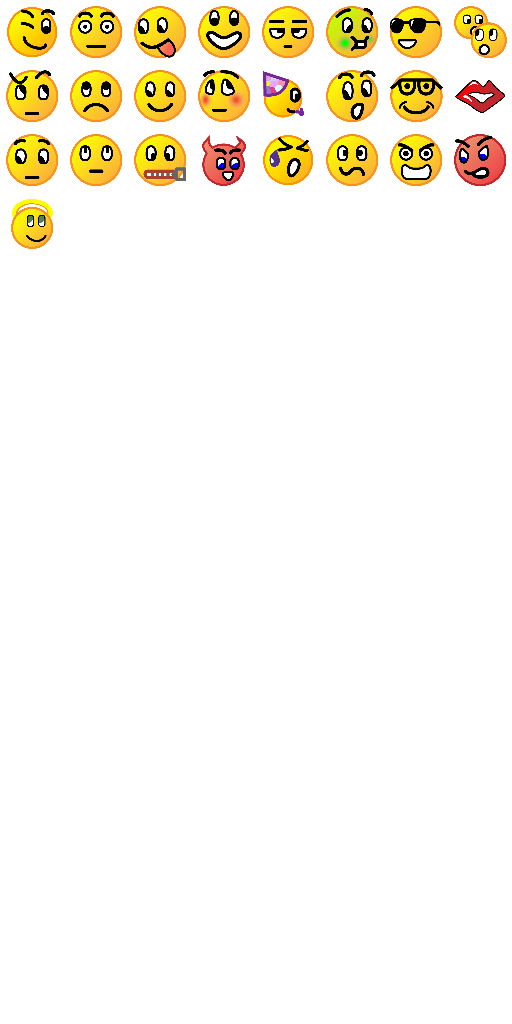 MSN Emoticons Redraw