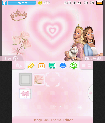 Pink Barbie Princess Theme