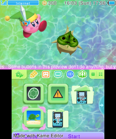 Green Kirby and Korok