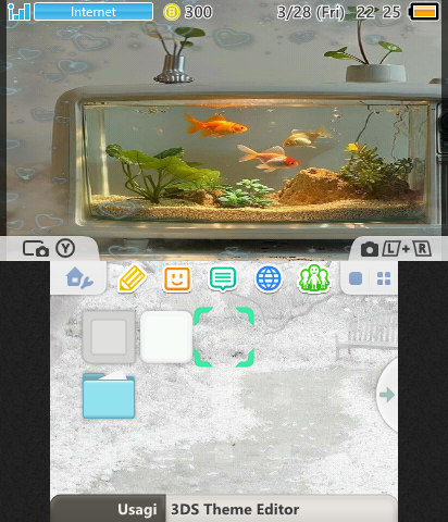 white fish tank ! :3