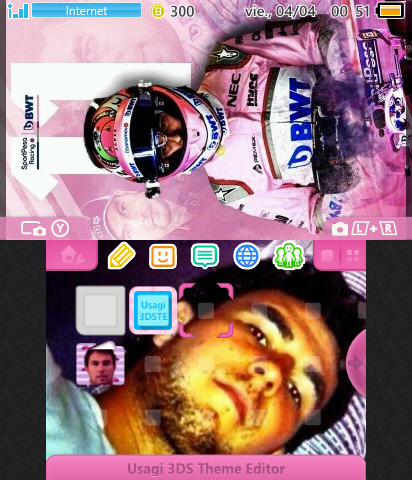 checo perez pink