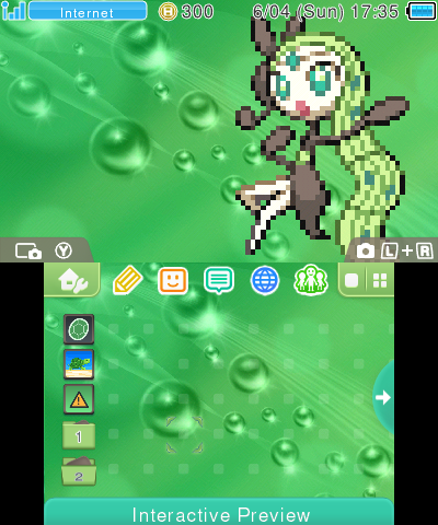 Meloetta -  Frutiger Aurora