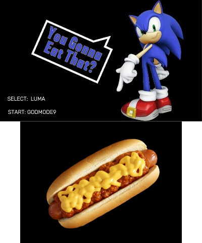 You Gonna Eat That? -Sonic