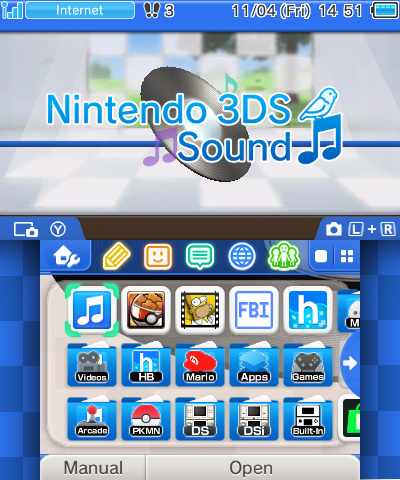 3DS Sound Theme