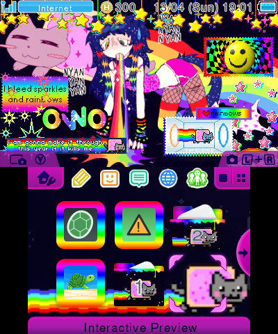 Nyan Cat Theme