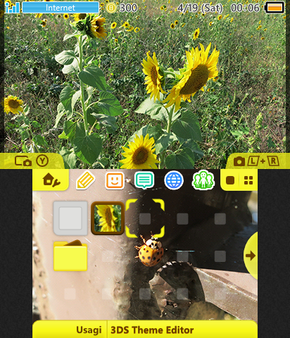 Sunflower Picture Theme