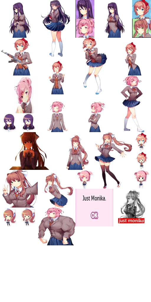 DDLC Badges