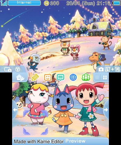 animal crossing movie - winter
