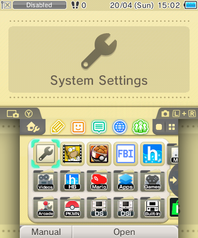 System Settings Theme
