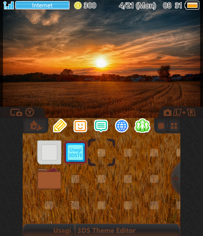 Wallpaper Gallery - Wheat Sunset