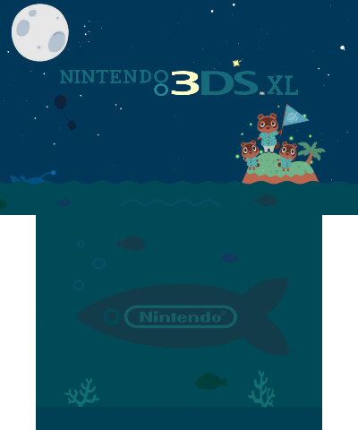 Nighttime Animal Crossing Splash