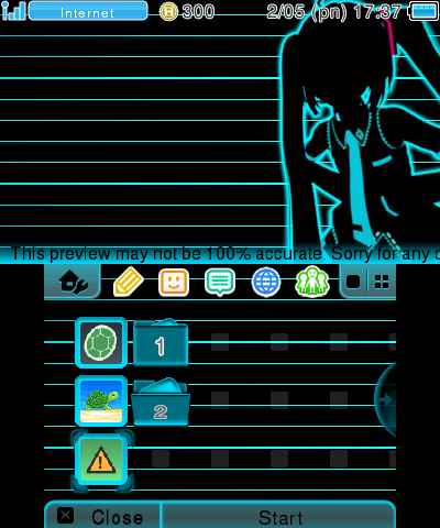 Hatsune Miku Dark Lines