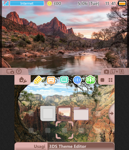 Zion National Park Theme