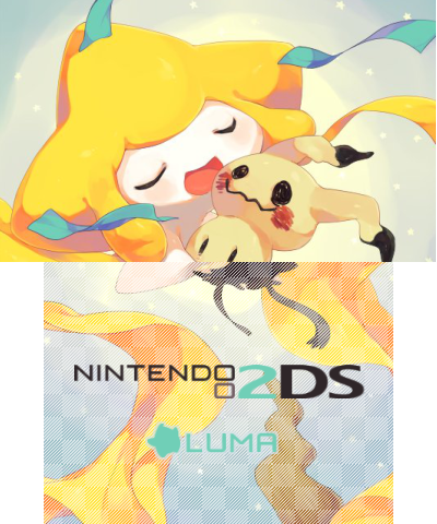 Jirachi and Mimikyu 2DS