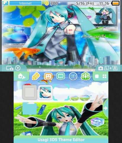 Miku Frutiger Aero 2 Theme
