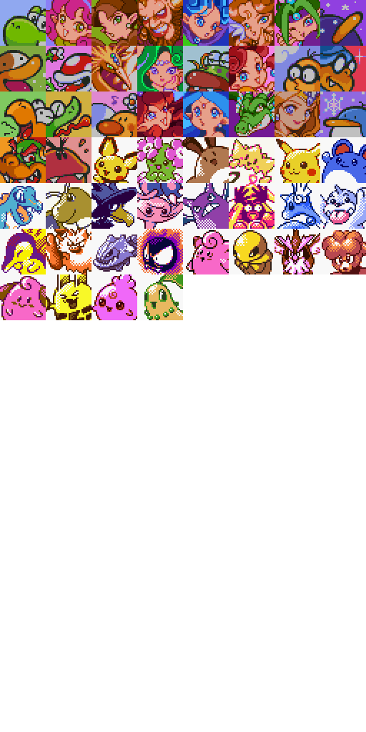 Character icons PDP, TA PPC