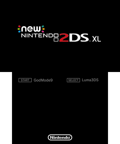New Nintendo 2DS XL Boot Style