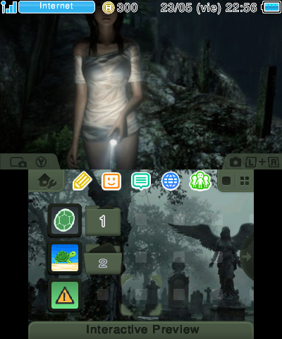 Final frame| dark green theme