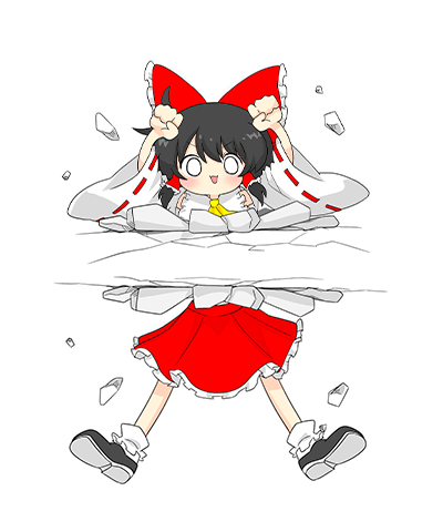 Reimu Hakurei funny