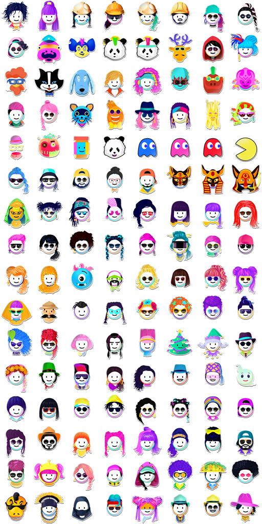 Just Dance 2019 Avatars