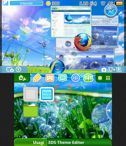 Frutiger Aero-ish Theme