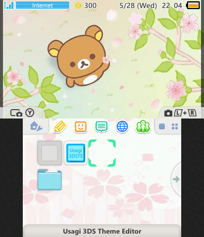 rilakkuma sakura theme
