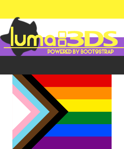 Non-Binary Pride Luma3DS
