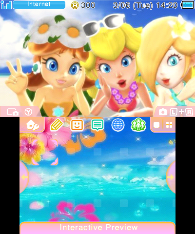 Daisy, Peach & Rosalina Beach