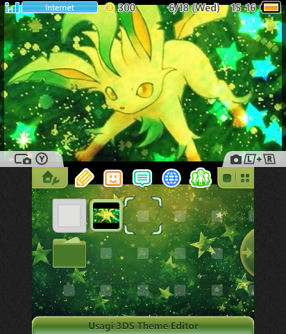 Leafeon Eterna Forest Theme