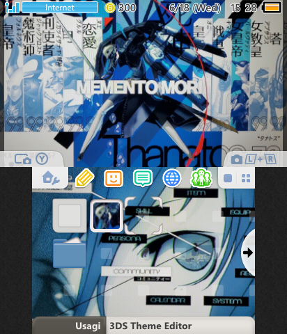 persona 3 thanatos makoto theme