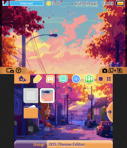 Autumn City Neighbourhood