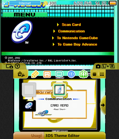 Nintendo e-Reader Theme