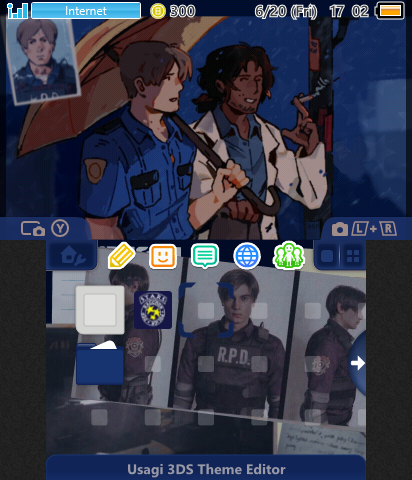 Daily Leon ⋆ rainy blue