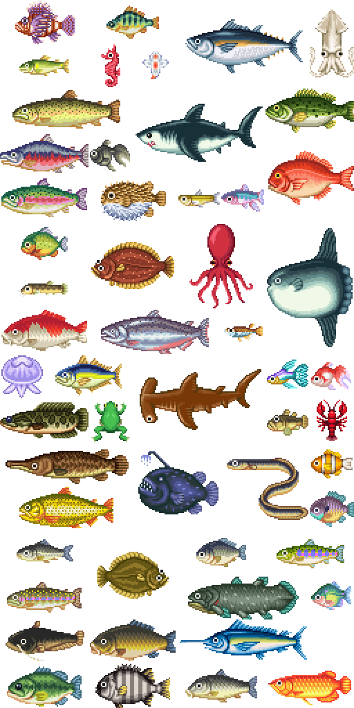 animal crossing fish