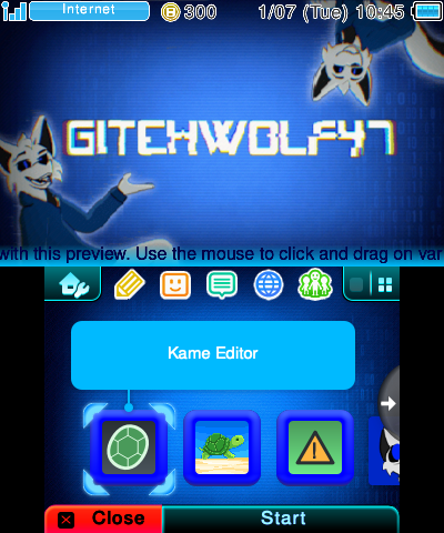 GlitchWolf47's Theme