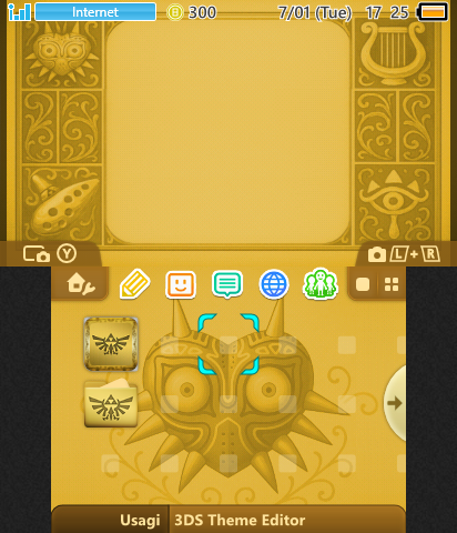 Majora's Mask Gold Theme