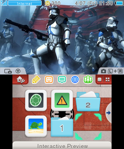 Galactic Republic Menu Screen