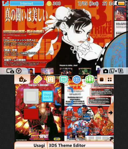 Street Fighter 3 Poster Theme