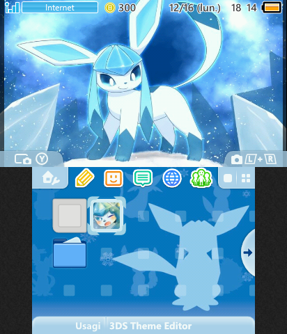 Glaceon wallpaper (Cwavs & BGM)
