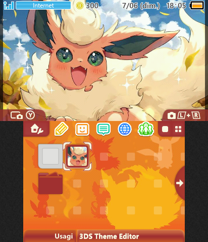 Flareon wallpaper (Cwavs & BGM)