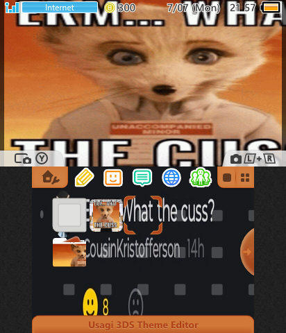 ERM... WHAT THE CUSS