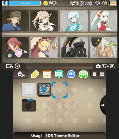 Tales of Zestiria Menu