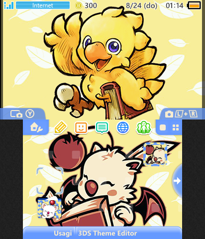 Chocobo And Moogle