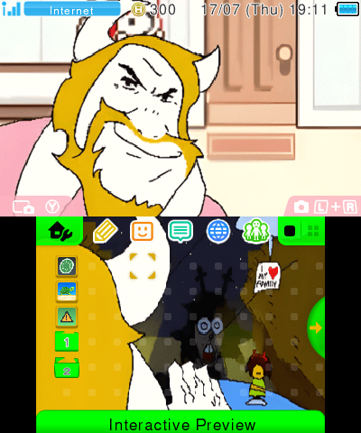 Asgore Runs Over Dess (Deltarune