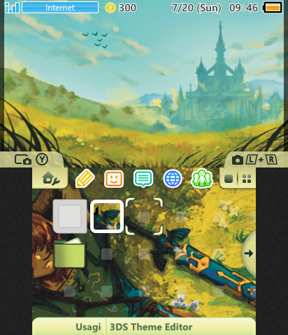Zelda Sticker Sheet Theme