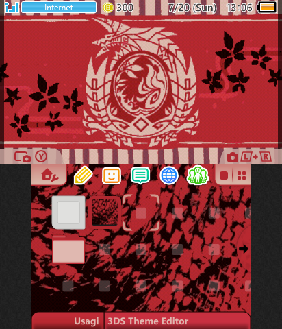 Zinogre Red Theme