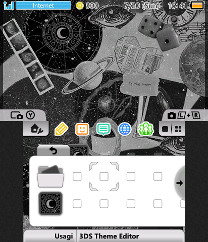 Space Collage (B&W)
