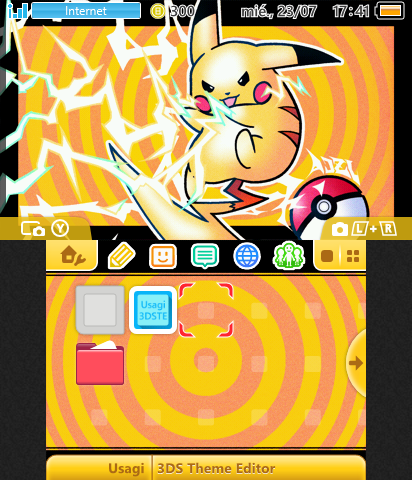 Pokemon Pikachu yellow orange