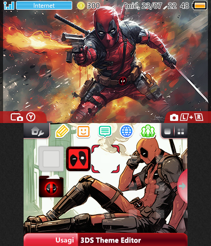 Deadpool Theme 3DS