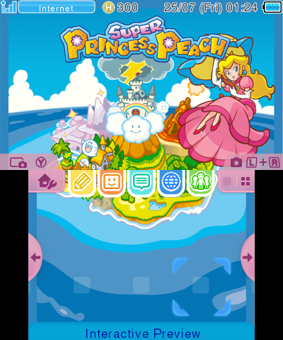 Super Princess Peach DS Theme